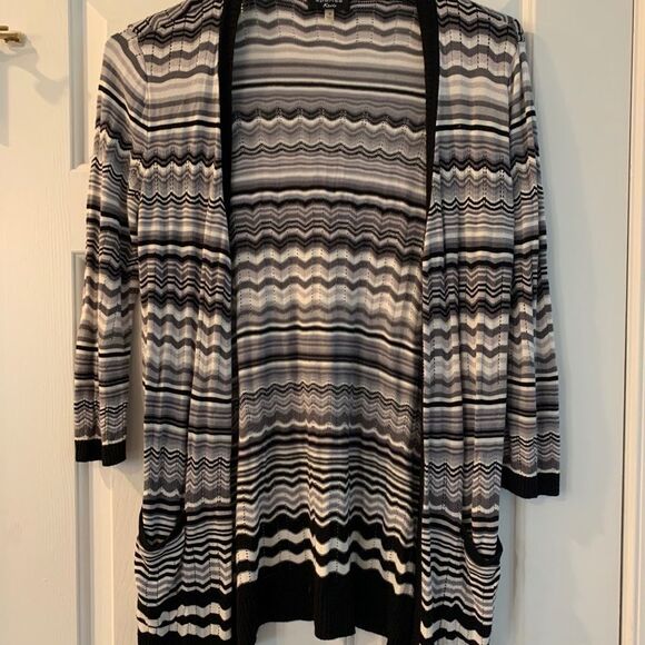 Spense Knits Fine Gauge Knit Cardigan Sweater M - Picture 1 of 3